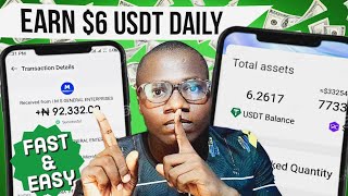 EARN 6 USDT DAILY FREE AIRDROP IN 2024 ai mining appspider app reviewHow to Make Money Online [upl. by Verras]