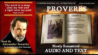 20  Book of Proverbs  Read by Alexander Scourby  AUDIO amp TEXT  FREE on YouTube  GOD IS LOVE [upl. by Anivid821]