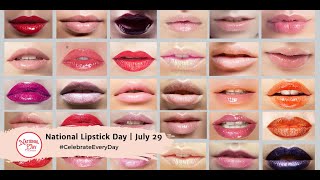 National Lipstick Day  July 29 [upl. by Diva]