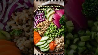 Easy Vegetarian Sushi Grain Bowl Recipe – Fresh amp Flavorful [upl. by Enelrahc818]