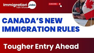 🍁Canada Tightens Immigration Rule What You Need to Know Before Relocating Custom cbsa canada [upl. by Dumanian445]