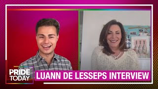 Luann de Lesseps REACTS to Joel Kim Booster Slamming Shannon Beador Following Love Hotel [upl. by Kariv]