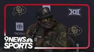 Deion Sanders holds news conference before Utah rivalry game [upl. by Malachi]