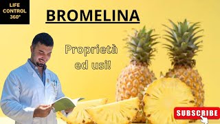 BROMELINA PROPRIETÀ ED USI [upl. by Denice]