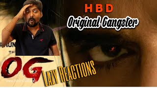 Hungry Cheetah  OG Glimpse  Lazy REACTION  Pawan Kalyan  Sujeeth  Thaman S  DVV Danayya [upl. by Krahling564]