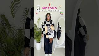 Meesho Full Sleeve Tops Haul Under 300🥶 shorts meesho youtubeshorts meeshohaul meeshotops [upl. by Marquez]