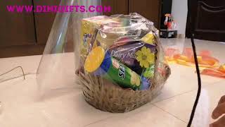 DiniGifts Hamper  Cara Susun dan Wrapping Hamper [upl. by Laurene]