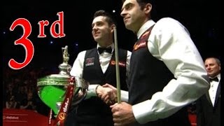 World Snooker Championship 2014 Final  RONNIE OSULLIVAN vs MARK SELBY  Third Session [upl. by Parrisch]