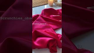 How to make scrunchies scrunchies smallbusinessindia shortsviral handmade onlineshopping [upl. by Janeta]