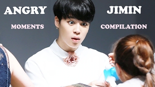 COMPILATION How BTS Jimin acts when hes angry or mad [upl. by Dlonyar615]