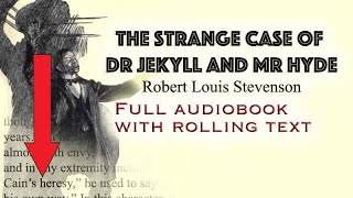 Strange Case of Dr Jekyll and Mr Hyde  full audiobook with rolling text  by Robert Louis Stevenson [upl. by Analise763]