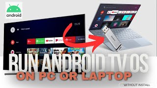 How to Install Android TV on Windows 1110 PC  2023 [upl. by Anirbak]