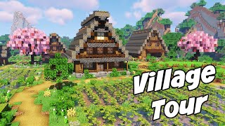 Japanese Village Tour [upl. by Adnauqaj]