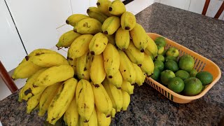 Como amadurecer cacho de bananas em 3 dias [upl. by Rambow]