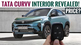 Tata Curvv 2024 Interior  First Look  Tata Curvv 2024 Price in India  New Curvv Tata Motors 2024 [upl. by Ayhdiv]