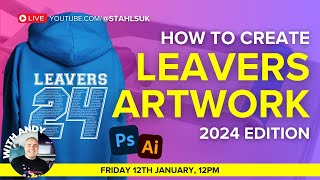 How to Create Artwork for 2024 Leavers Hoodies [upl. by Fachan]