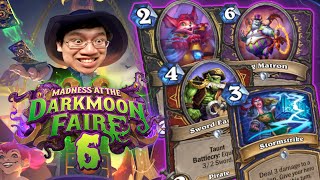 HUGE Reveal Stream TONS of Cards Darkmoon Faire Review 6  Hearthstone [upl. by Nalniuq]