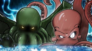 The Kraken vs Cthulhu  Rap Battle  ft PEO PETE amp LEECHY [upl. by Tichonn]