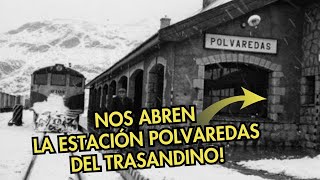 Visitamos por dentro la Estación Polvaredas y recorremos los túneles [upl. by Alvita346]