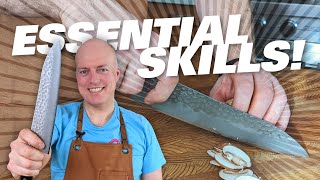 How to Use a Gyuto  Japanese Kitchen Knife Skills [upl. by Adlih]