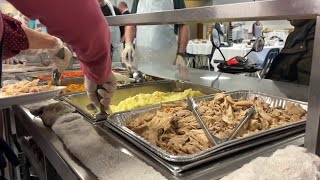 Volunteers serve up Thanksgiving joy and dignity at St Vincent de Paul Kitchen [upl. by Flaherty]