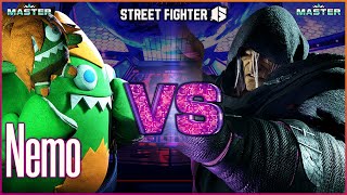 SF6 Nemo Blanka vs obiheart MBison [upl. by Graniah282]