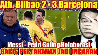 Athletic Bilbao 2  3 Barcelona I Kunci Sukses Koeman Hancurkan Bilbao Messi dan Pedri Makin Padu [upl. by Analim]