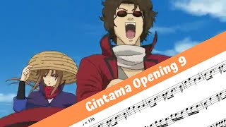 Gintama Opening 9 Flute [upl. by Oirram]