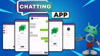 Chatting Clone App in Android Studio  JetPack Compose App Project [upl. by Hnamik]