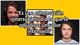 Las Palabras quotes una construcción intersubjetiva a la que le adjudicas un valor intrínsecoquot [upl. by Pedroza]