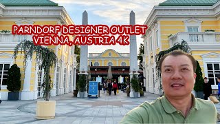 Designer Outlet Parndorf  Vienna Austria 4K [upl. by Aoht]