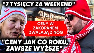 Ferie w Zakopanem Ceny zwalają z nóg turystów quotTo jest przesadaquot [upl. by Inva]