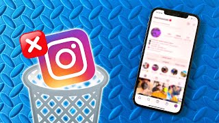 Cómo ELIMINAR mi cuenta de INSTAGRAM [upl. by Jamille937]