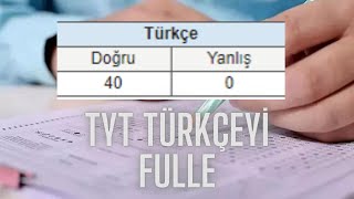 YKSDE TÜRKÇEYİ FULLEMEK için yapman gerekenler hala geç değil yks2024 tyttürkçe [upl. by Askari]