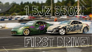 15JZ 350Z  FIRST DRIVE [upl. by Averyl]