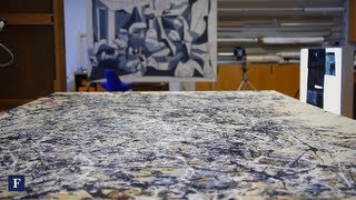 Restoring Jackson Pollock  Forbes [upl. by Annodas]