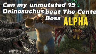 Can my unmutated Deinosuchus beat the Alpha boss for the The Center Map arkascended ark [upl. by Dustman719]