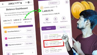 how to Move Your Pi Coin To Available Balance in Pi Network  Pi Browser  Pi Wallet in telugu 2025 [upl. by Lithea]