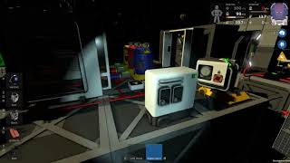 Stationeers  Automated Gas Harvesting Room [upl. by Nwad]