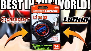 CRESCENT LUFKIN ShockForce 25 with Nite Eye Best Tape Measure Ever Made [upl. by Leeda]