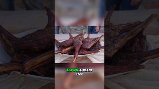 Grilling Bison Tomahawk Steaks A Chefs Feast [upl. by Leiba]