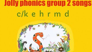 Jolly phonics group 2 songs for kids [upl. by Nelubez84]