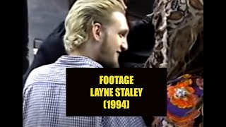 Layne Staley Footage Agosto 1994  Hempfest amp Pain In The Grass [upl. by Kabob289]