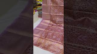 🥳Semi Kanchipuram silk sarees Price 3450Free shipping Direct waivers price [upl. by Christopher714]