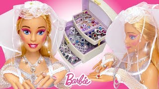 Giant Barbie Doll Making Wedding Makeover [upl. by Geithner661]