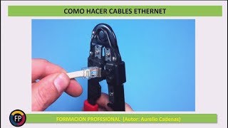 Clase 134 Como realizar cables de red Ethernet y lo que debes saber [upl. by Darell65]