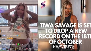 Tiwa Savage Previews A new Single Album quotFORGIVENESSquot [upl. by Glaser]