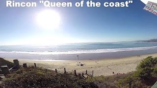 Go pro Rincon surfing quotThe queen of the coastquot [upl. by Durston]