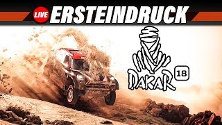 DAKAR 18 Gameplay German 1  Ersteindruck aus Peru  Dakar 2018 PC Live Lets Play Deutsch [upl. by Sioux]