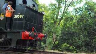 Beattie Well Tank 30587 at the Bodmin and Wenford Railway [upl. by Vittorio]